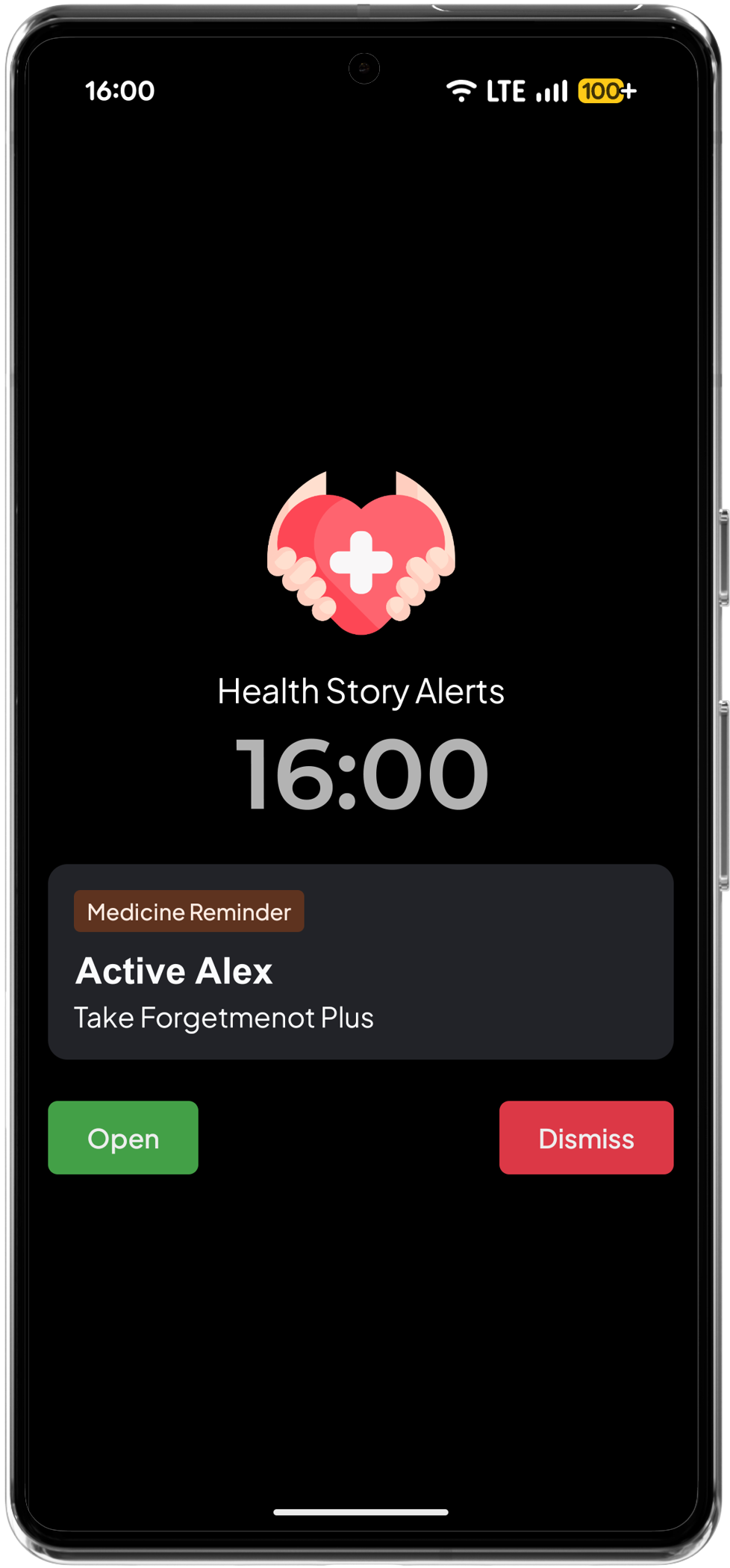 Health Story Medicine Reminder